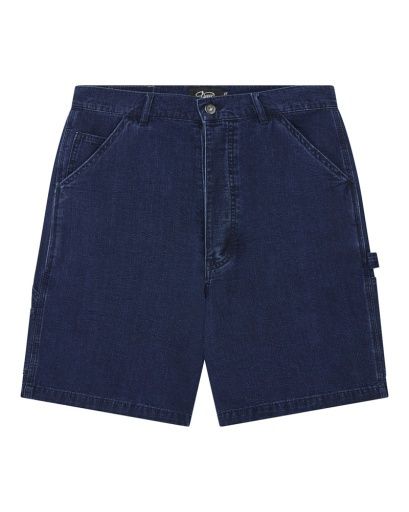 Deus ex Machina Big Fella Chambray Short, Colour: Indigo, Size: 029 (29)