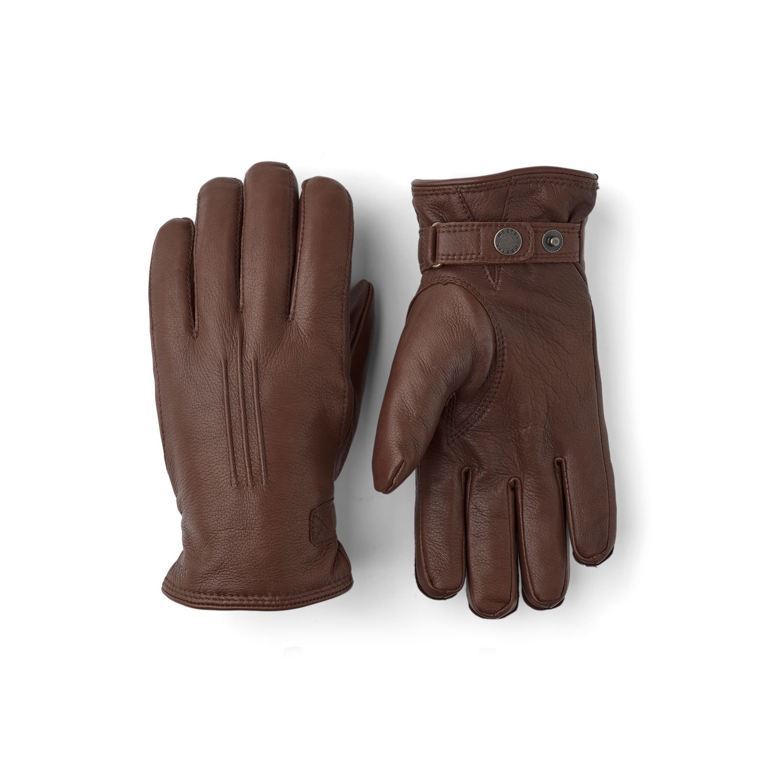 Hestra Deerskin Lambskin Chocolate