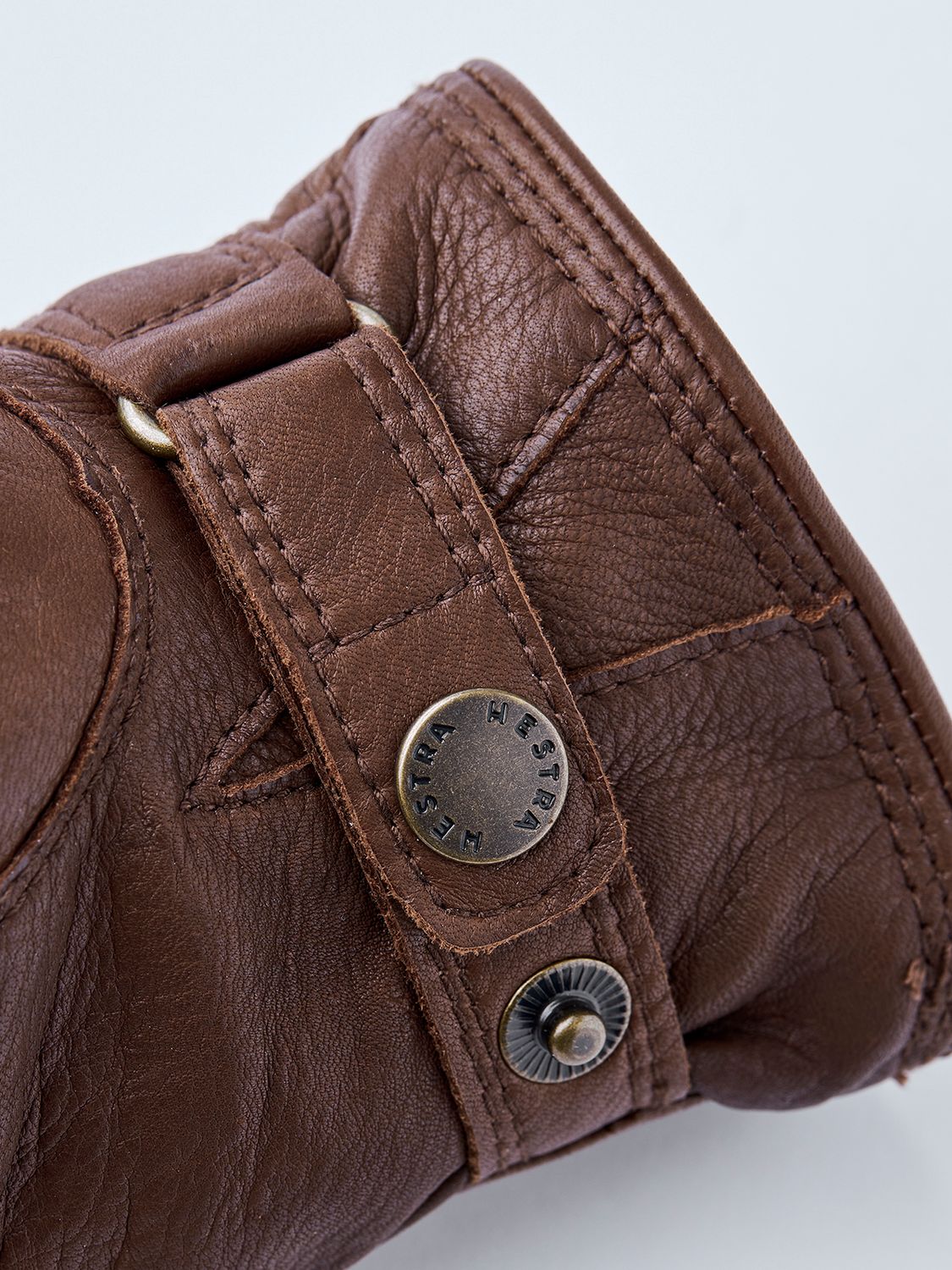 Hestra Deerskin Lambskin Chocolate