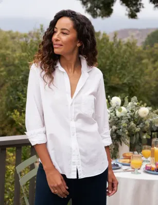 Frank &amp; Eileen Eileen Relaxed Button Up Shirt WHTF