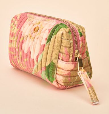 Powder Quilted Small Washbag Candy