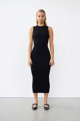 WB Nana Rib Midi Dress