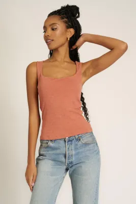 Project Social T Sarah Square Neck Tank