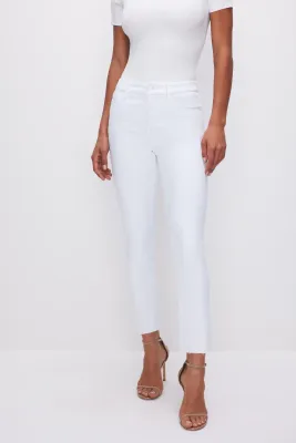 Good American Good Legs Straight White037
