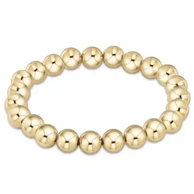 EN Classic 8mm Beaded Bracelet