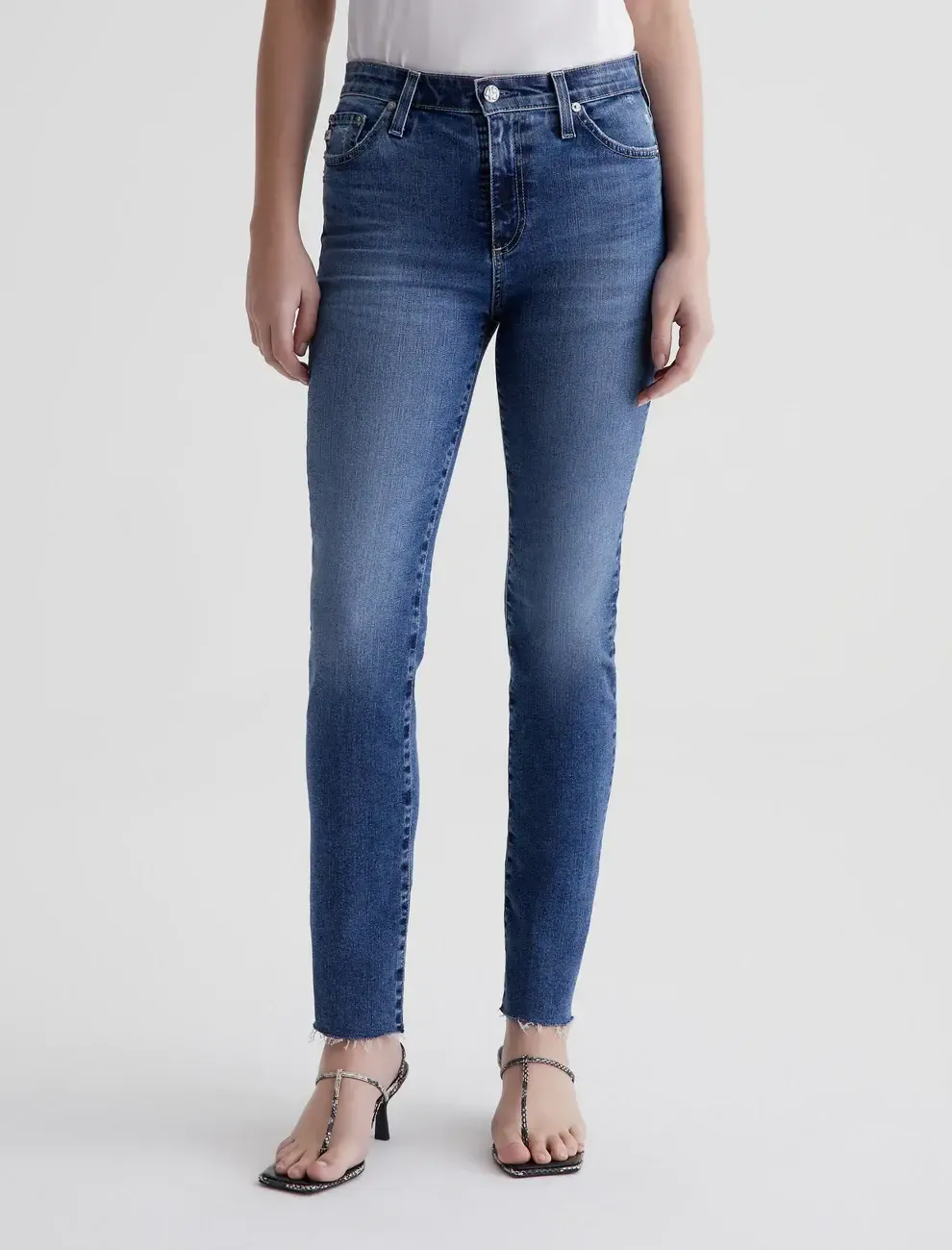 AG Mari High-Rise Straight 13Y-DSC, Color: 13Y-DSC, Size: 25