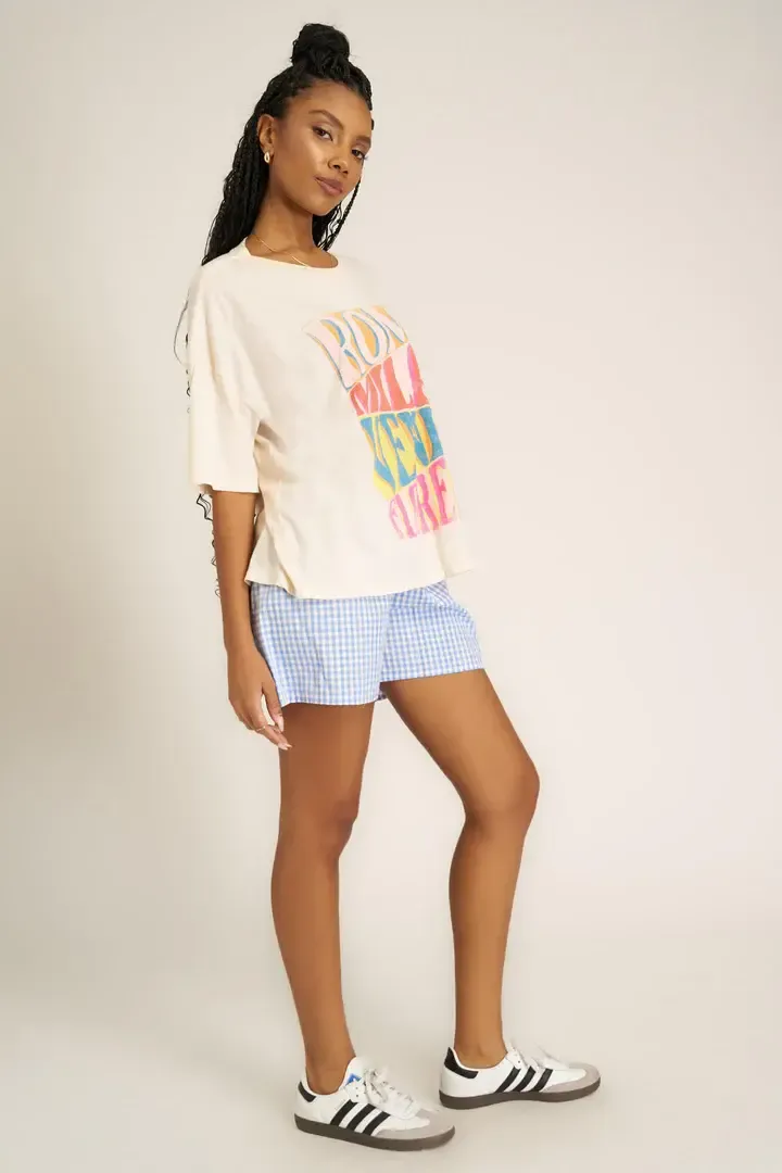 Project Social Italia Cities Tee, Color: Mother of Pearl, Size: XS