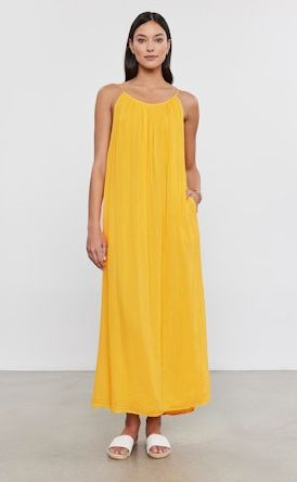 Velvet Lorelei Dress, Color: Solar, Size: XS
