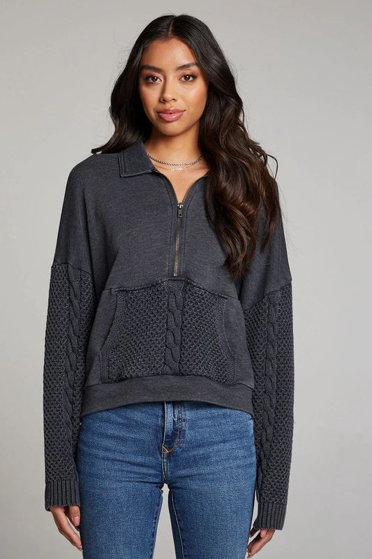 Chaser Joe Half Zip Sweatshirt