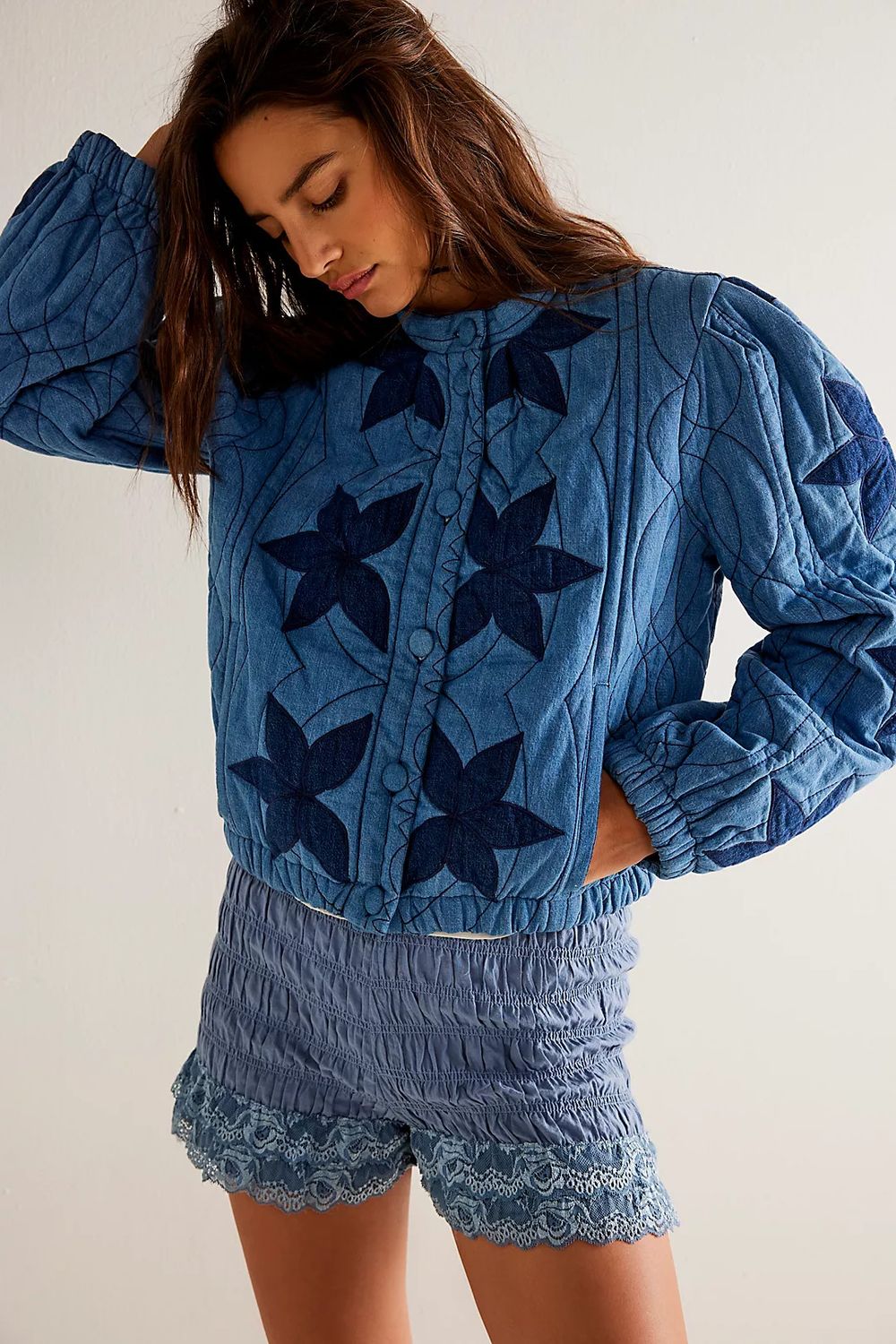 Free People Quinn Quilted Jacket