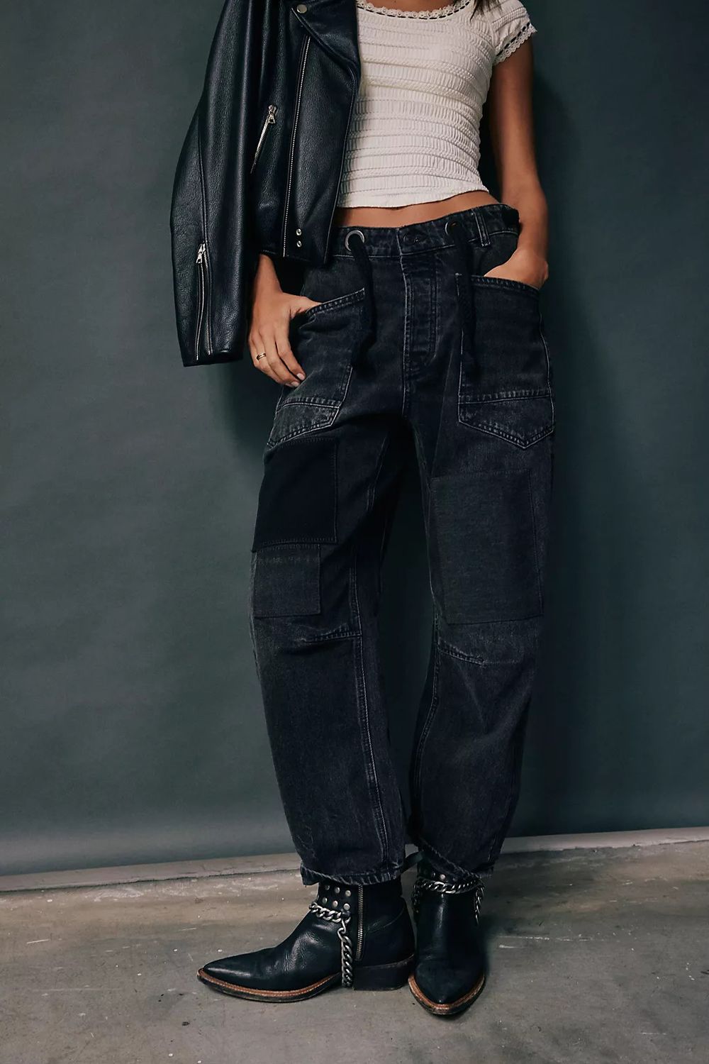 Free People Moxie Low Slung Jeans