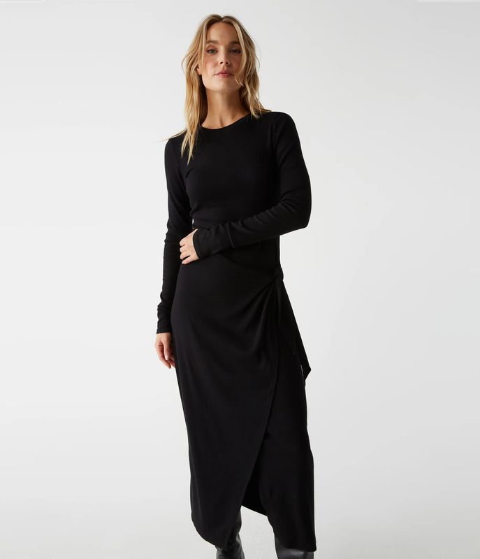 Michael Stars Yessenia Wrap Midi Dress