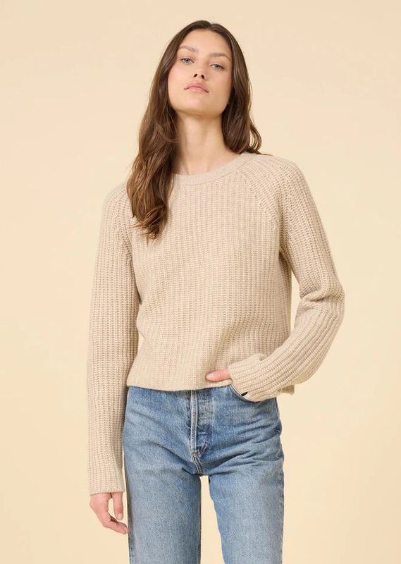 One Grey Day Blakely Rib Cashmere