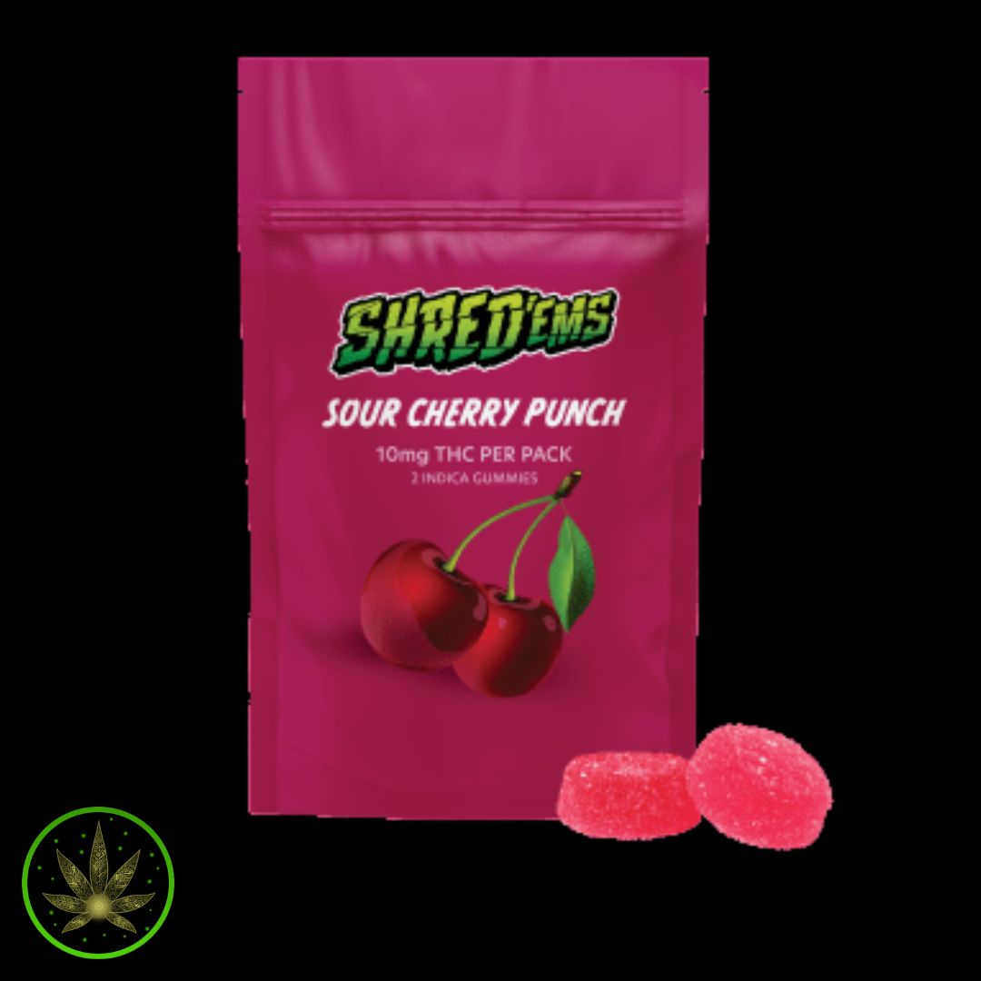 Sour Cherry Punch Soft Chews, SHRED'EMS (2/pk) Soft Chews