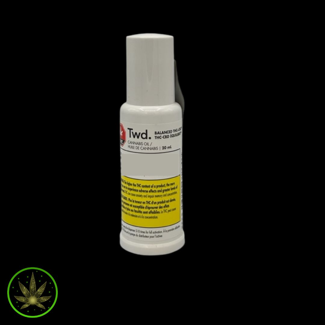 Balanced, Twd. (20mL) Oral Spray Oil