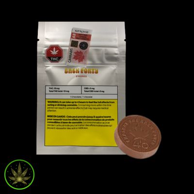 S'Mores Chocolate, Back Forty  (1x10mg) Chocolate