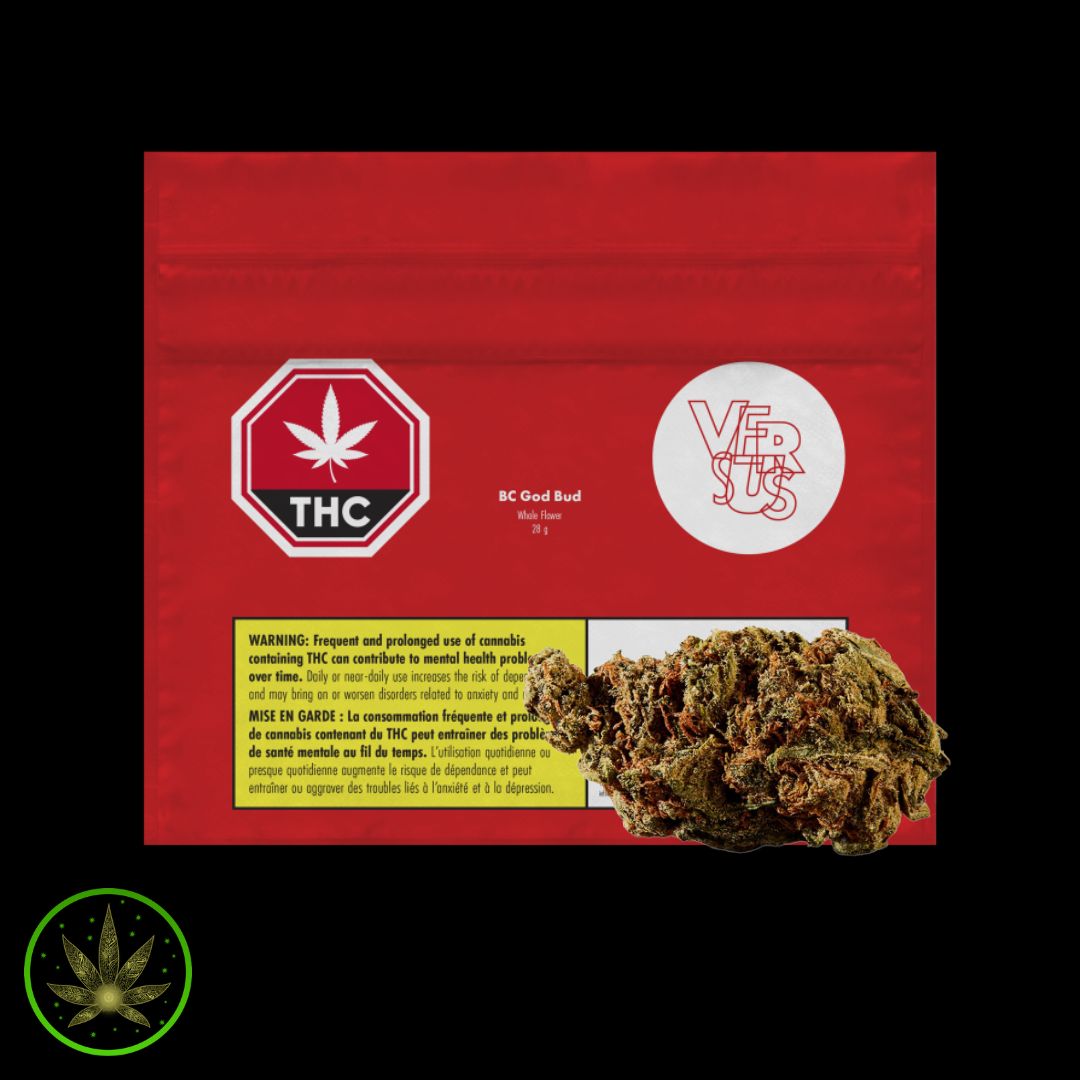 BC God Bud, Versus (28g) Dried Flower