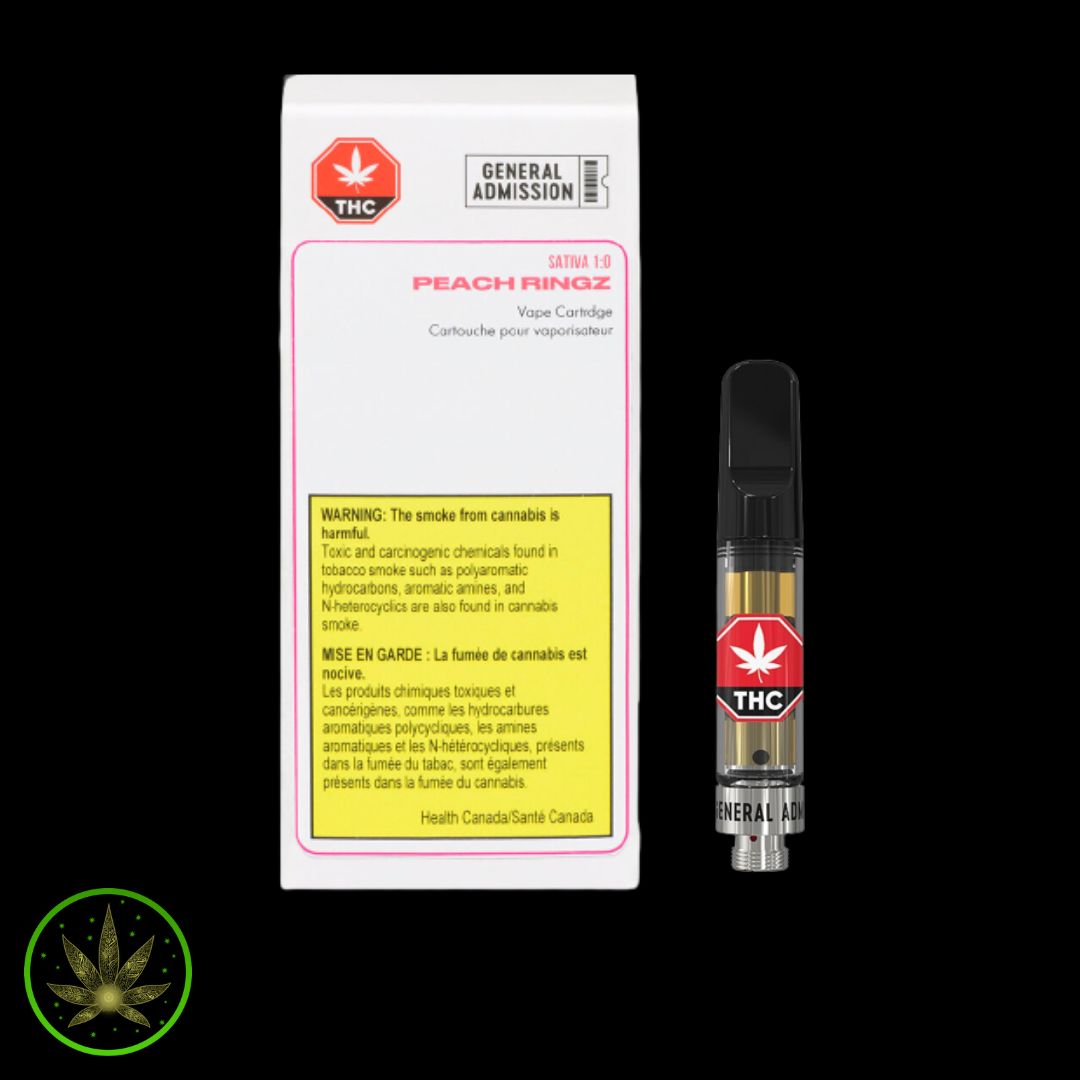 Peach Ringz, General Admission (0.95g) PVC