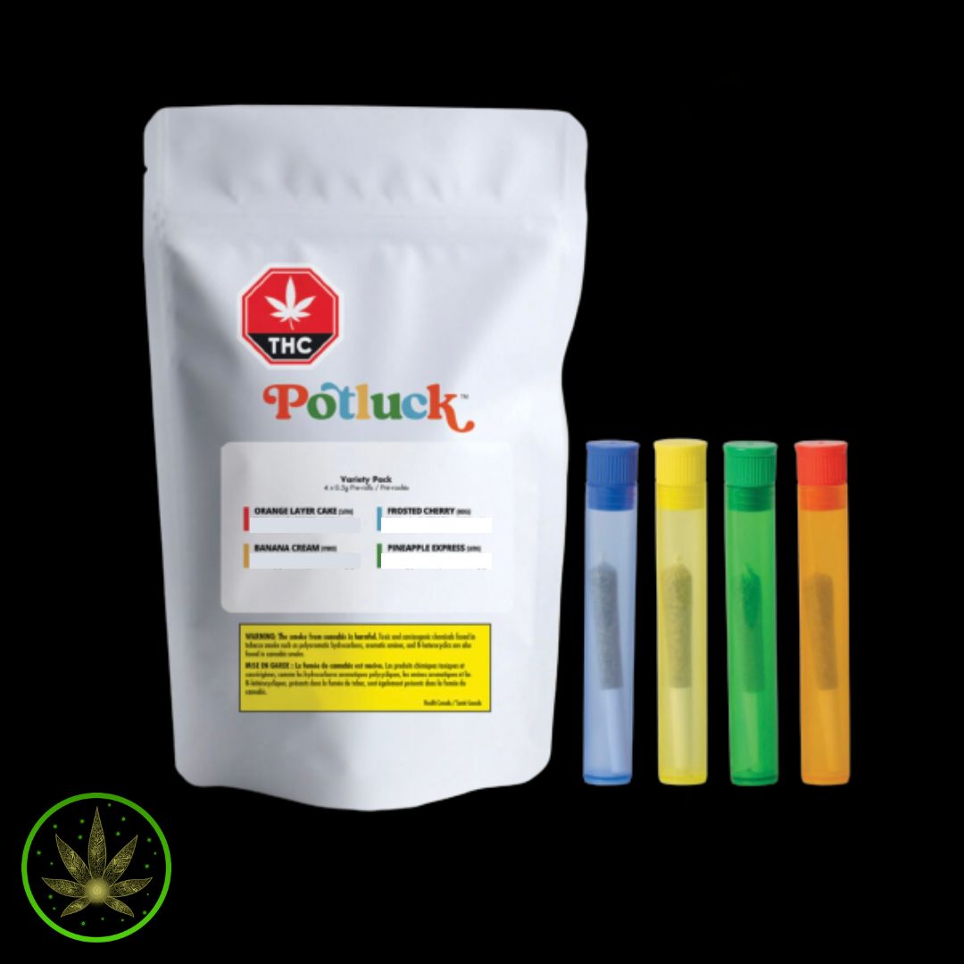 Variety Pack, Potluck (4x0.5g) Pre-Rolls