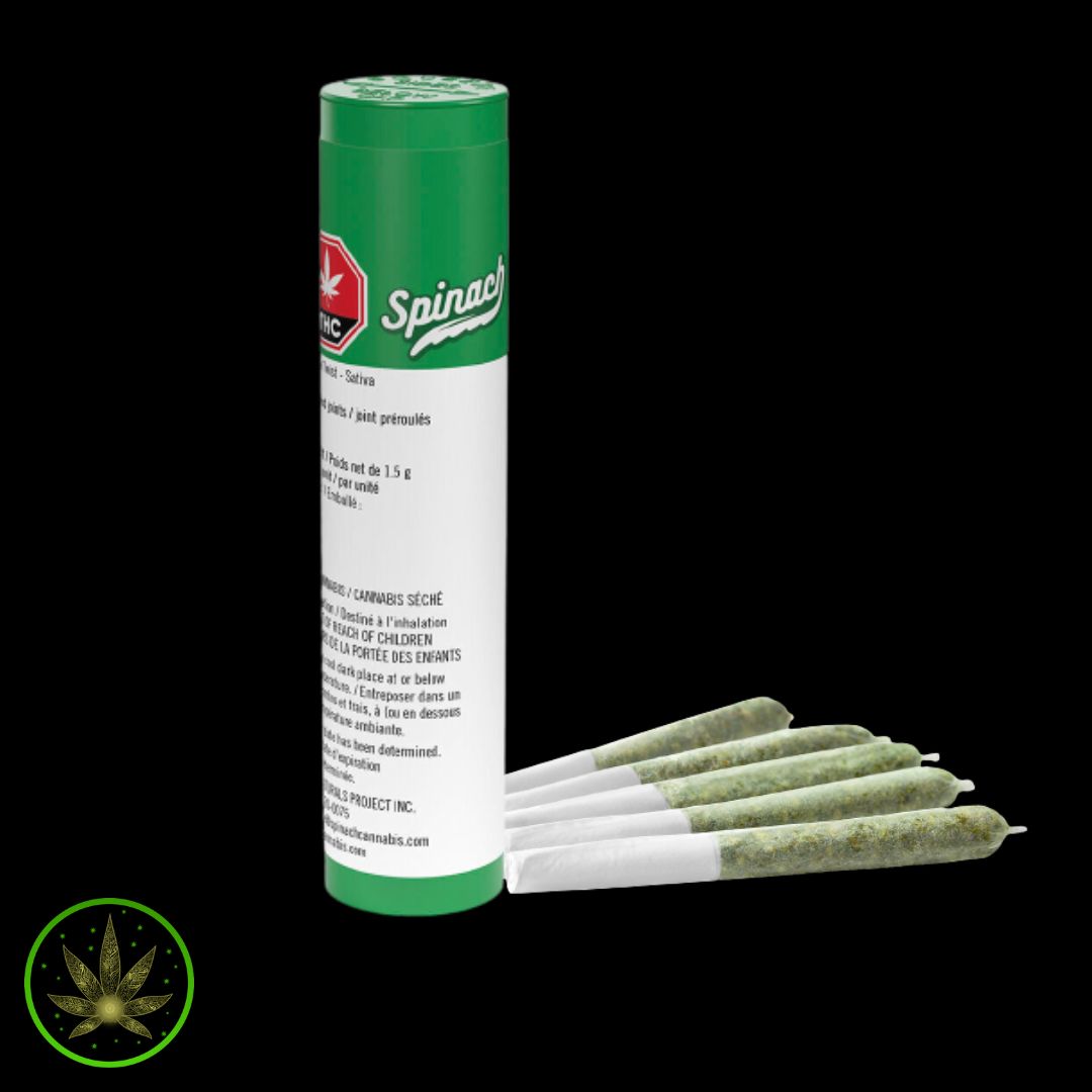 Tangerine Twist, Spinach (3x0.5g)Pre-Rolls