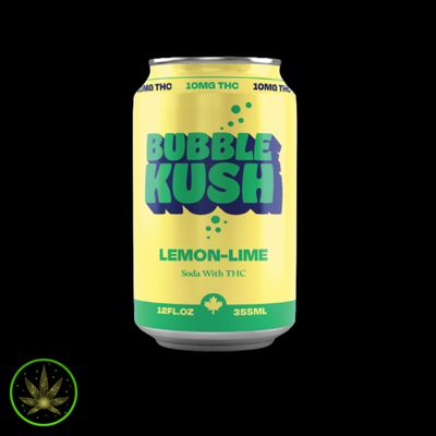 Lemon-Lime, Bubble Kush (355ml) Beverage