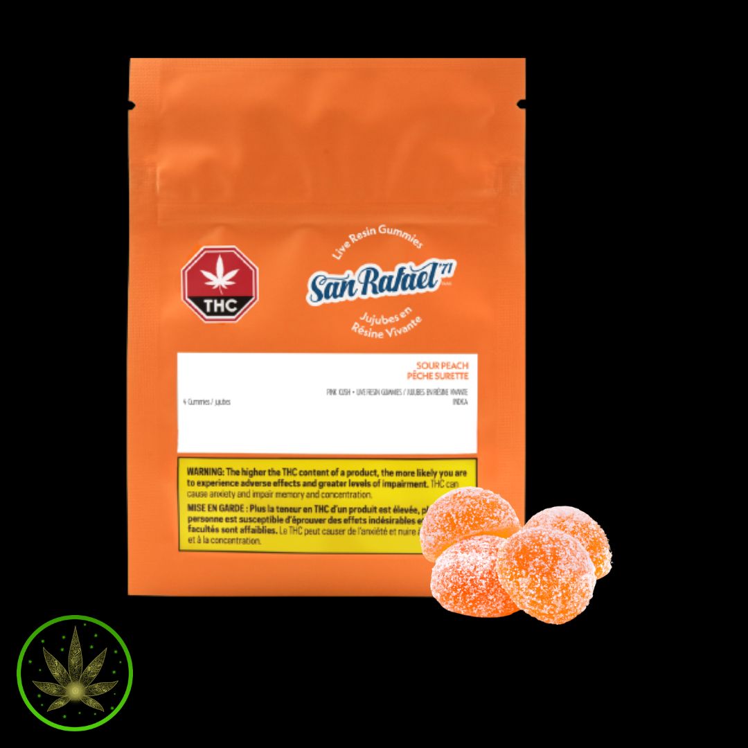 Sour Peach, San Rafael '71 (4/pk) Soft Chews