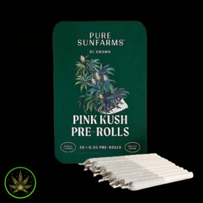 Pink Kush, Pure Sunfarms (10x0.3g) Pre-Rolls