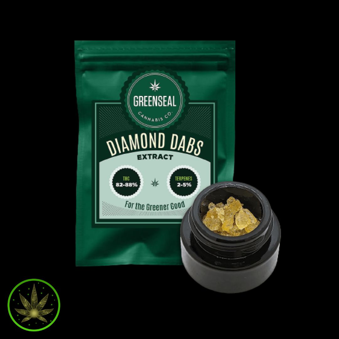 Diamond Dabs Sativa, GreenSeal (1g) Live Resin