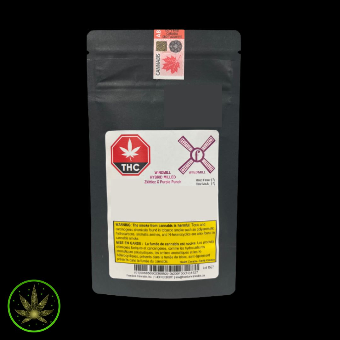 Hybrid Strain (Rotating), WindMill (7g) Milled Flower