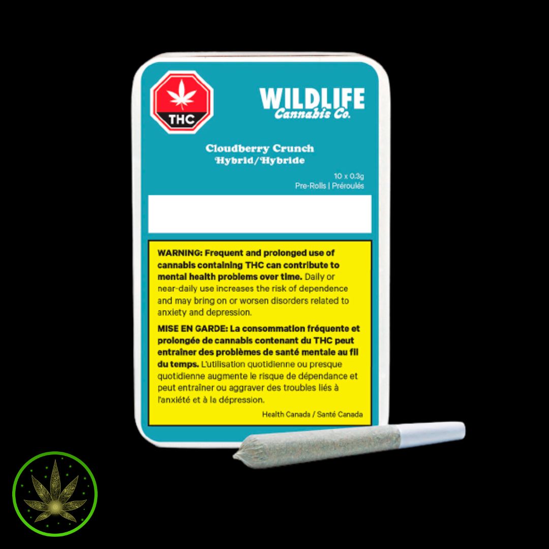 Cloudberry Crunch, Wildlife (10x0.3g) Pre-Rolls