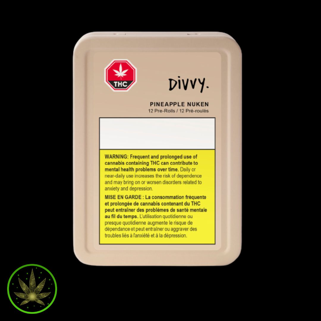 Pineapple Nuken, Divvy (12x0.5g) Pre-Rolls