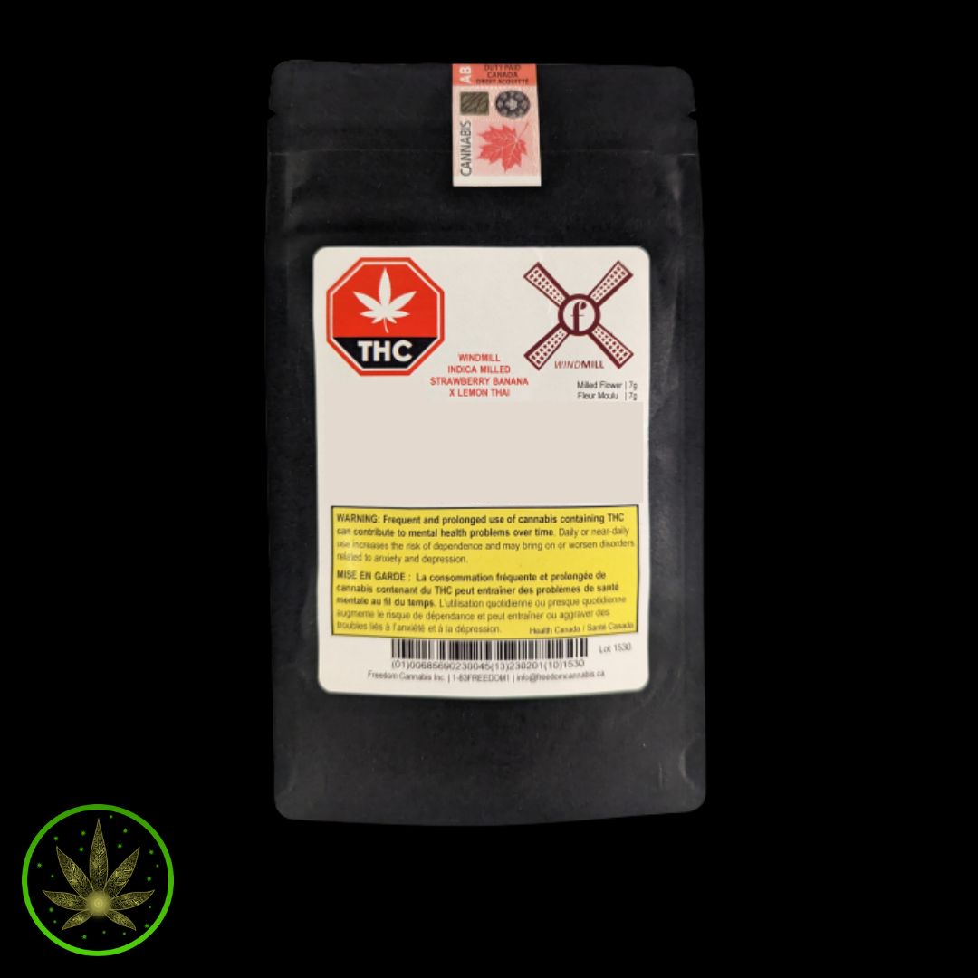 Indica, WindMill (7g) Milled Flower