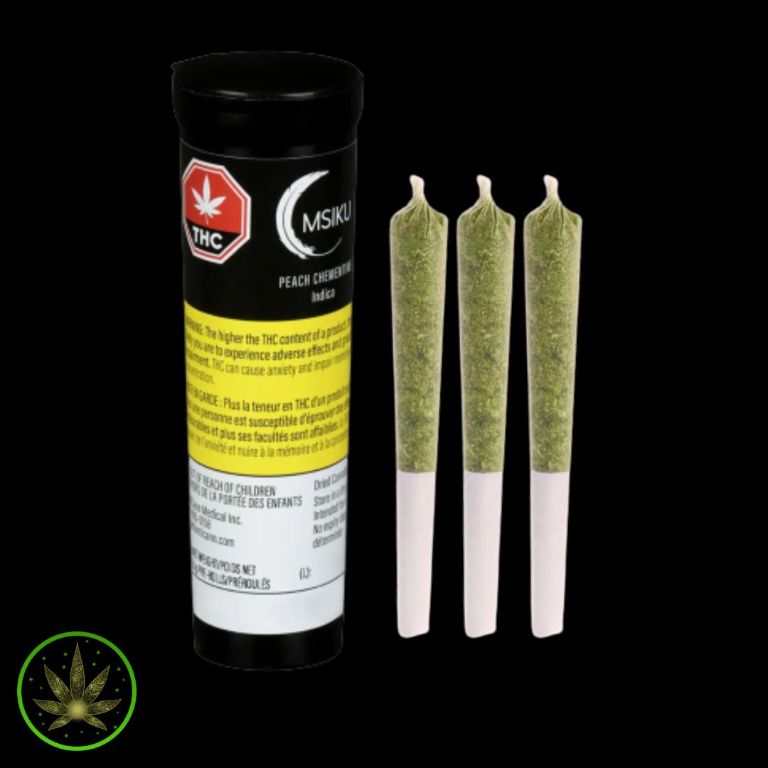 Peach Chementine, MSIKU (3x0.5g) Pre-Rolls
