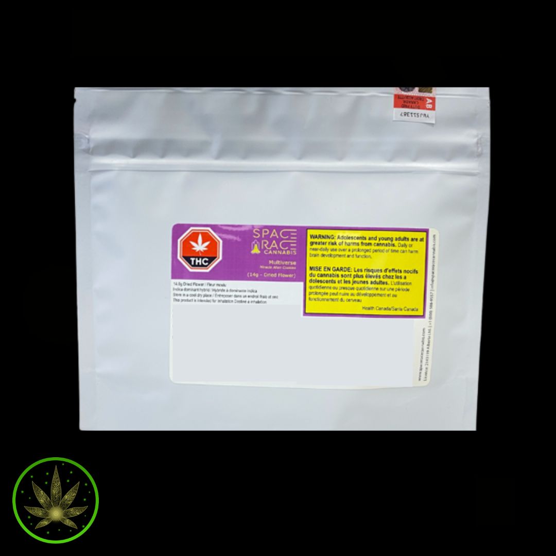 Multiverse (Rotating), SPACE RACE CANNABIS (14g) Dried Flower