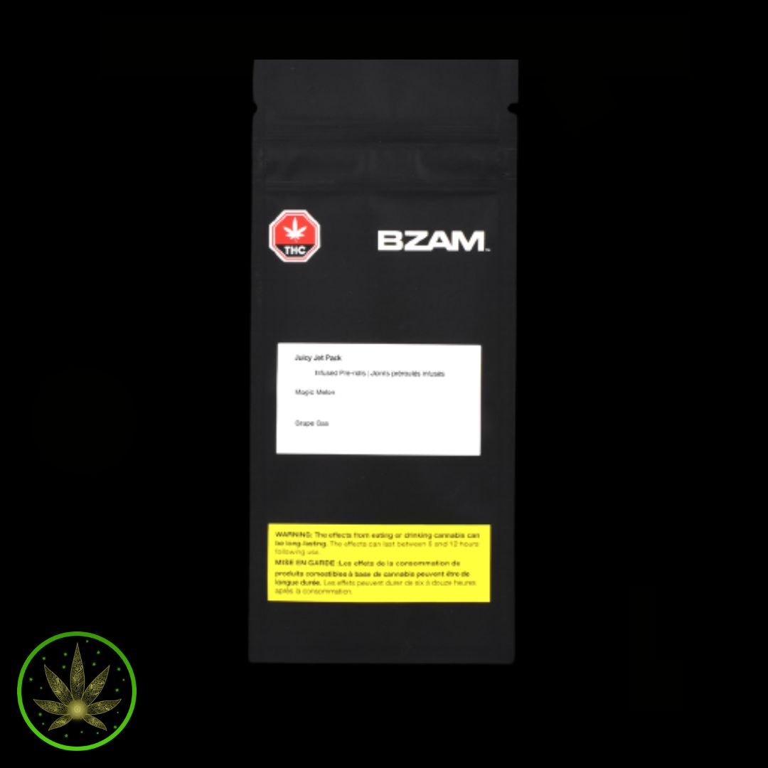 Juicy Jet Pack, BZAM (4x0.5g) Infused Pre-Rolls
