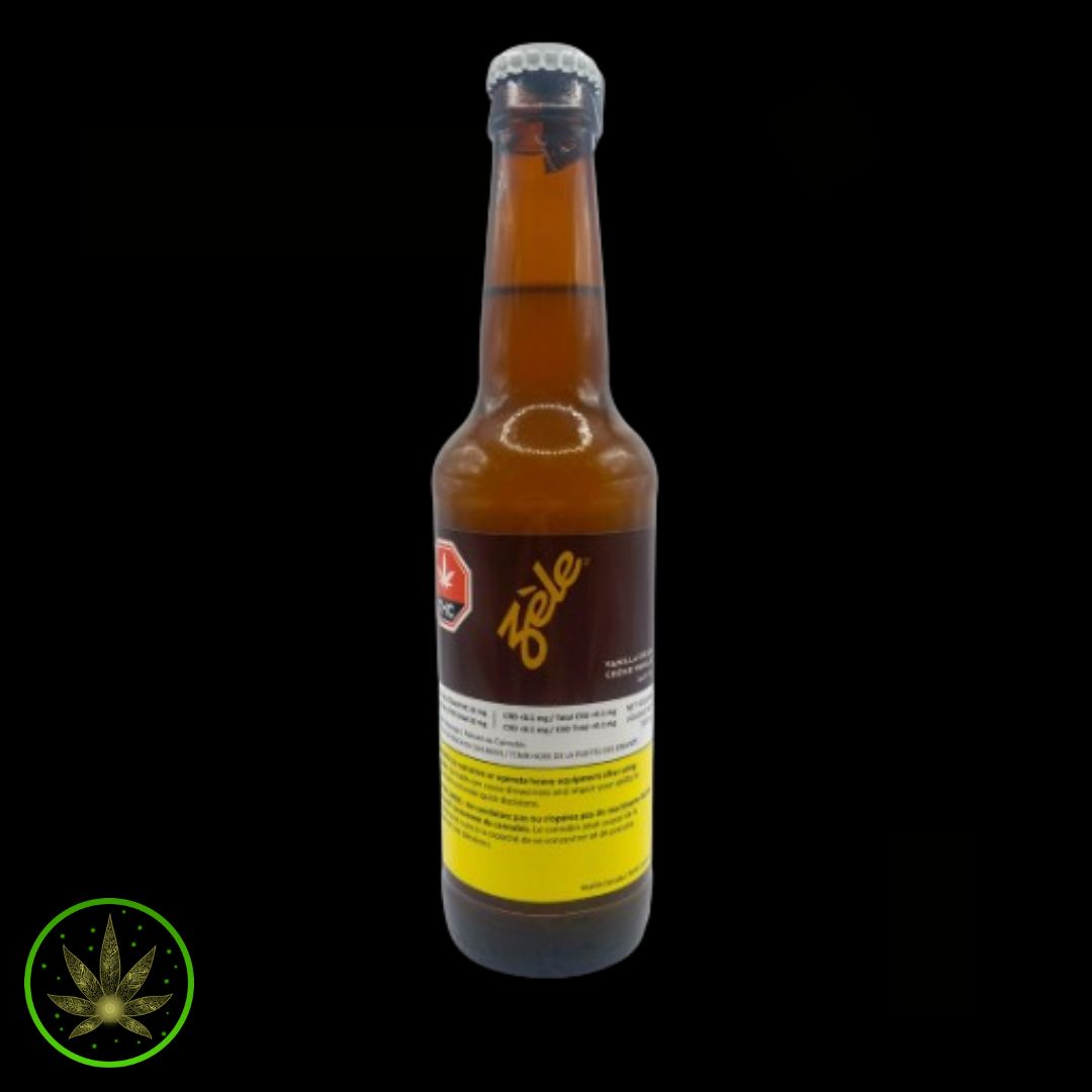 Vanilla Cream, Zele (355mL) Sparkling Beverage