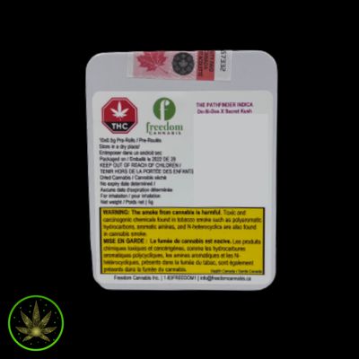 The Pathfinder, Freedom Cannabis (10x0.5g) Pre-Rolls