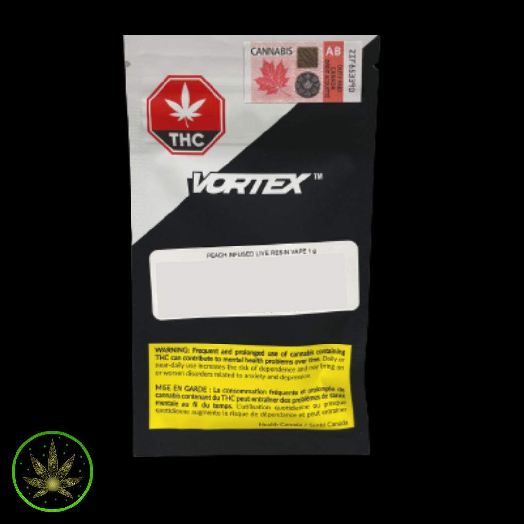 Peach Infused Live Resin, Vortex  (1.0g) PVC