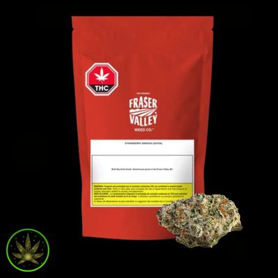 Strawberry Amnesia, The Original Fraser Valley Weed Co. (28g) Dried Flower