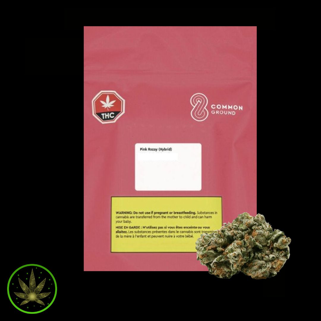 Pink Rozay, Common Ground (7g) Dried Flower
