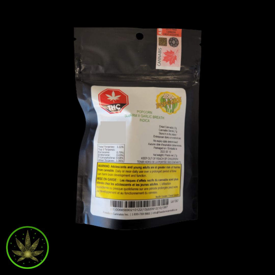 Rotating Strain, Popcorn Cannabis (7g) Dried Flower