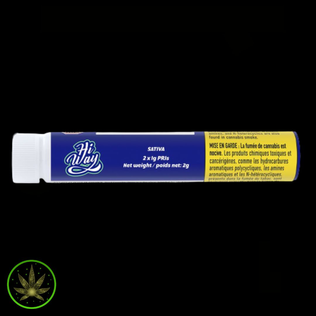 Sativa AAA, Hiway (2x1g) Pre-Rolls
