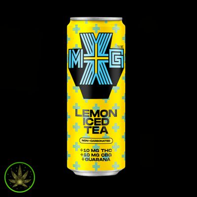 Lemon Iced Tea (THC/CBG), XMG+ (355ml) Beverage