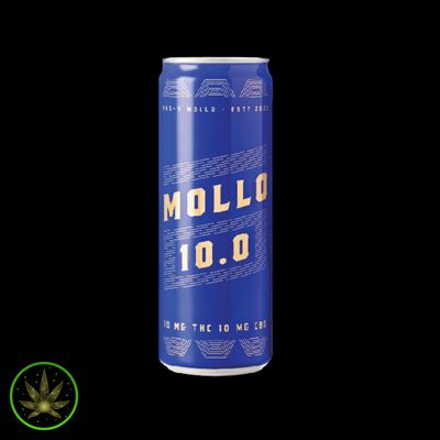 Mollo 10 (THC/CBG), Mollo (355ml) Beverage