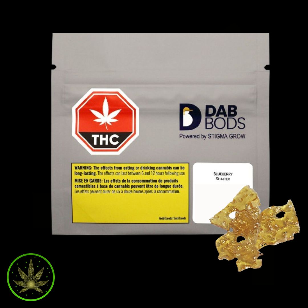 Blueberry, Dab Bods (1g) Shatter