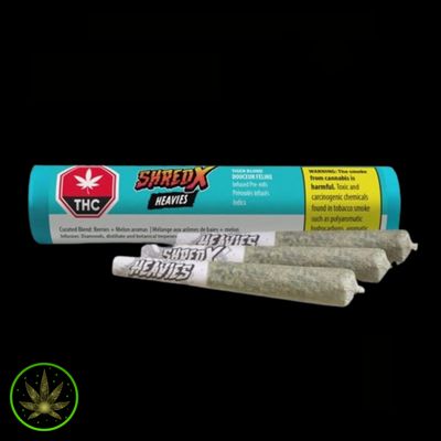 Tiger Blood Heavies, SHRED X (3x0.5g) Infused Pre-Rolls