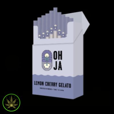 Lemon Cherry Gelato, OHJA (10x0.35g) Pre-Rolls