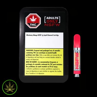 Missionary Mango NSFW Liquid Diamond, Adults Only (1g) PVC