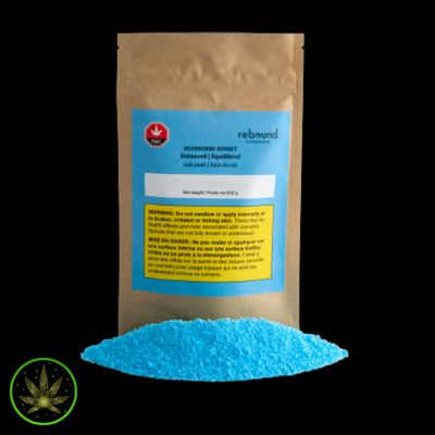 Blueberry Sunset CBD, Rebound by Stewart Farms (500g) Salt Soak