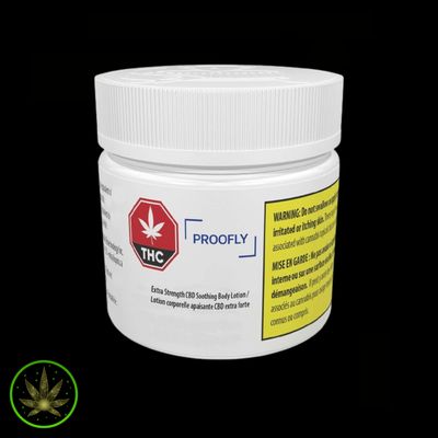 Extra Strength CBD-2000mg Soothing, Proofly (100g) Body Lotion